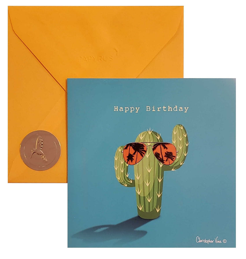 Birthday Cactus - Birthday Card - Shelburne Country Store