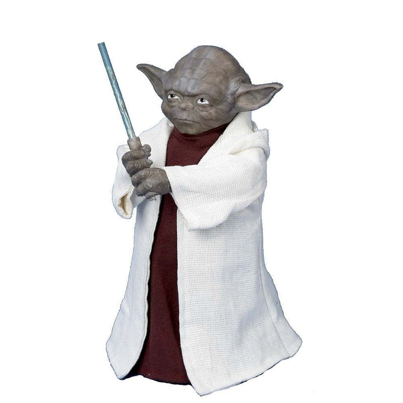 12 inch B/O Yoda With Led Saber Treetop - Shelburne Country Store