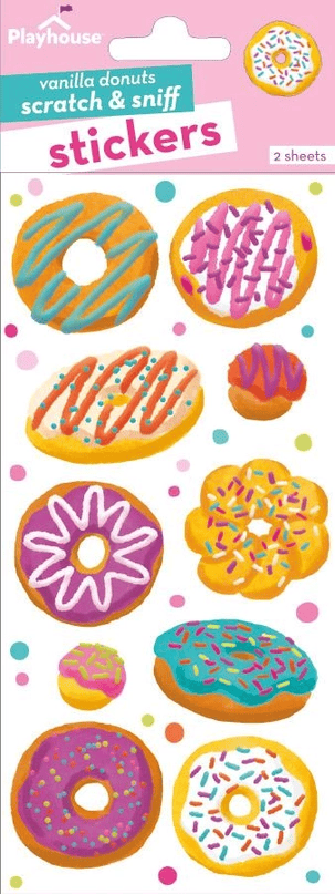 Vanilla Donuts Scratch & Sniff Stickers - Shelburne Country Store