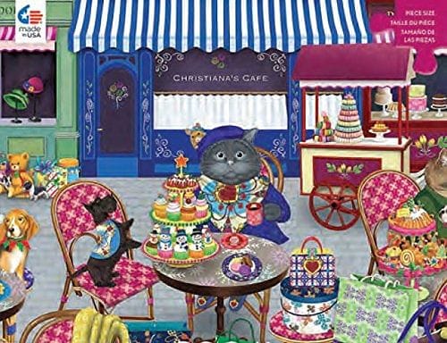 Gigi The Cat - The Shopper Puzzle - 300 Pieces - Shelburne Country Store