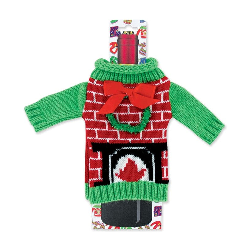 Uncle Bob'S Ugly Sweater Knitted Wine Bottle Sweaters - - Shelburne Country Store