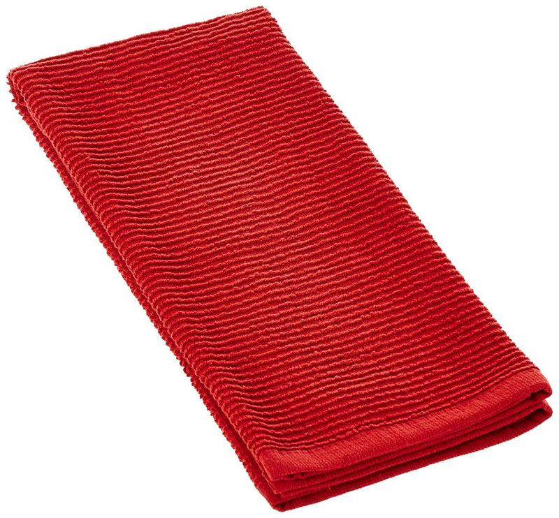 Cinnabar Ribbed Terry Towel - Shelburne Country Store