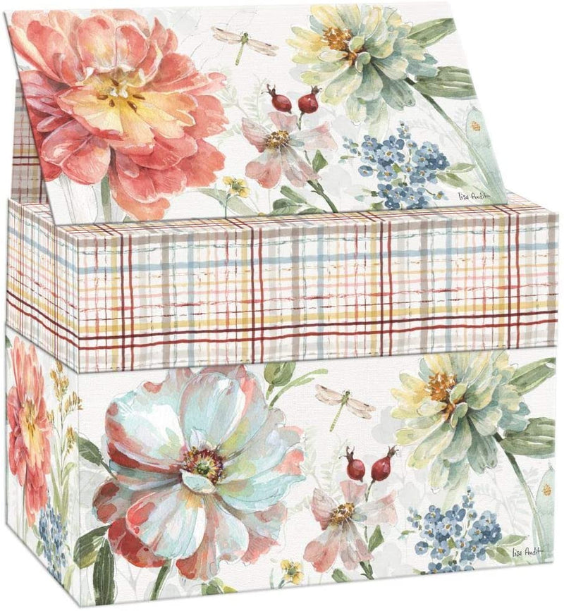 Spring Meadow Recipe Card Box - Shelburne Country Store
