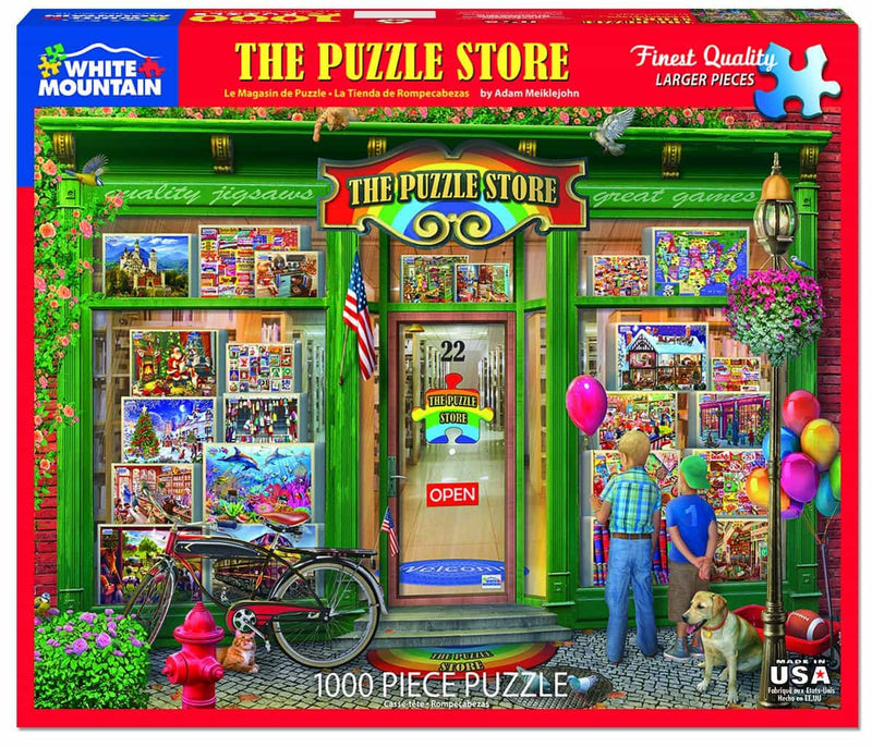 The Puzzle Shop - 1000 Piece Jigsaw Puzzle - Shelburne Country Store
