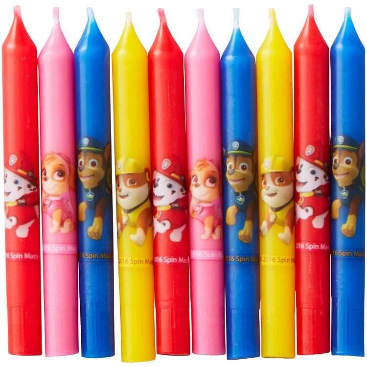 Paw Patrol Birthday Candles - 10 Count - Shelburne Country Store