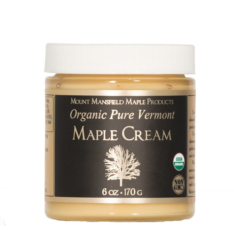 Organic Pure Maple Cream - 6 Ounce - Shelburne Country Store