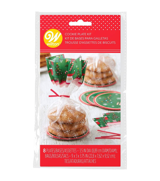 Traditional Cookie Gift Bag with Base Plate - 8 Pack - Shelburne Country Store