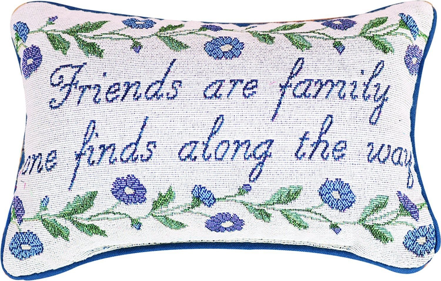 Friends Are Family Pillow - Shelburne Country Store