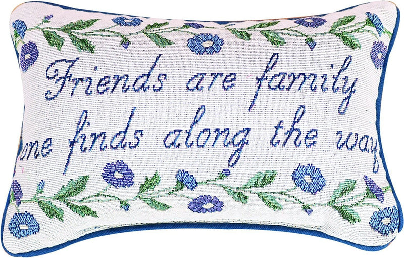 Friends Are Family Pillow - Shelburne Country Store