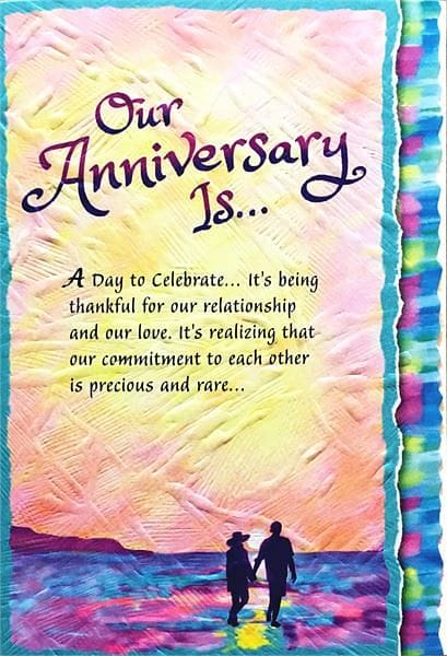 Our Anniversary  Is... A Day To Celebrate - Card - Shelburne Country Store