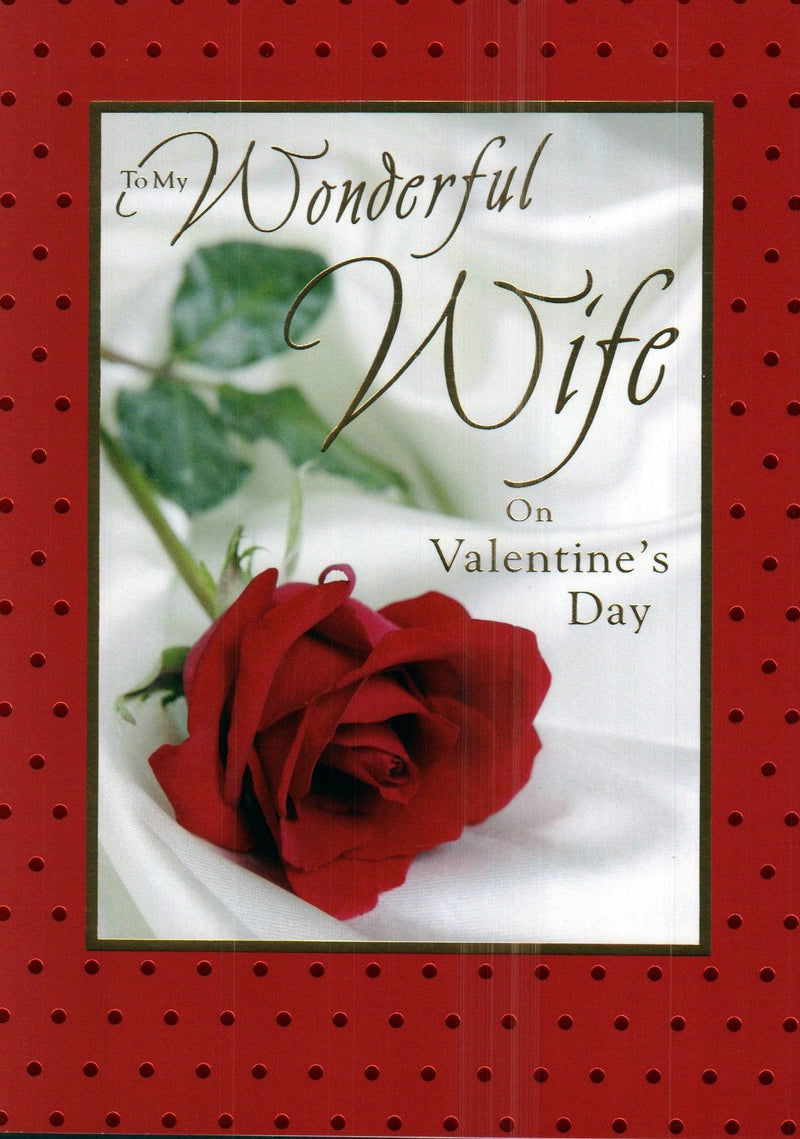 Wonderful Wife Valentine's Day Card - Shelburne Country Store