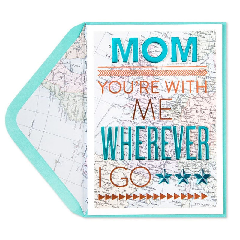 Tip On Letter Map Mothers Card - Shelburne Country Store