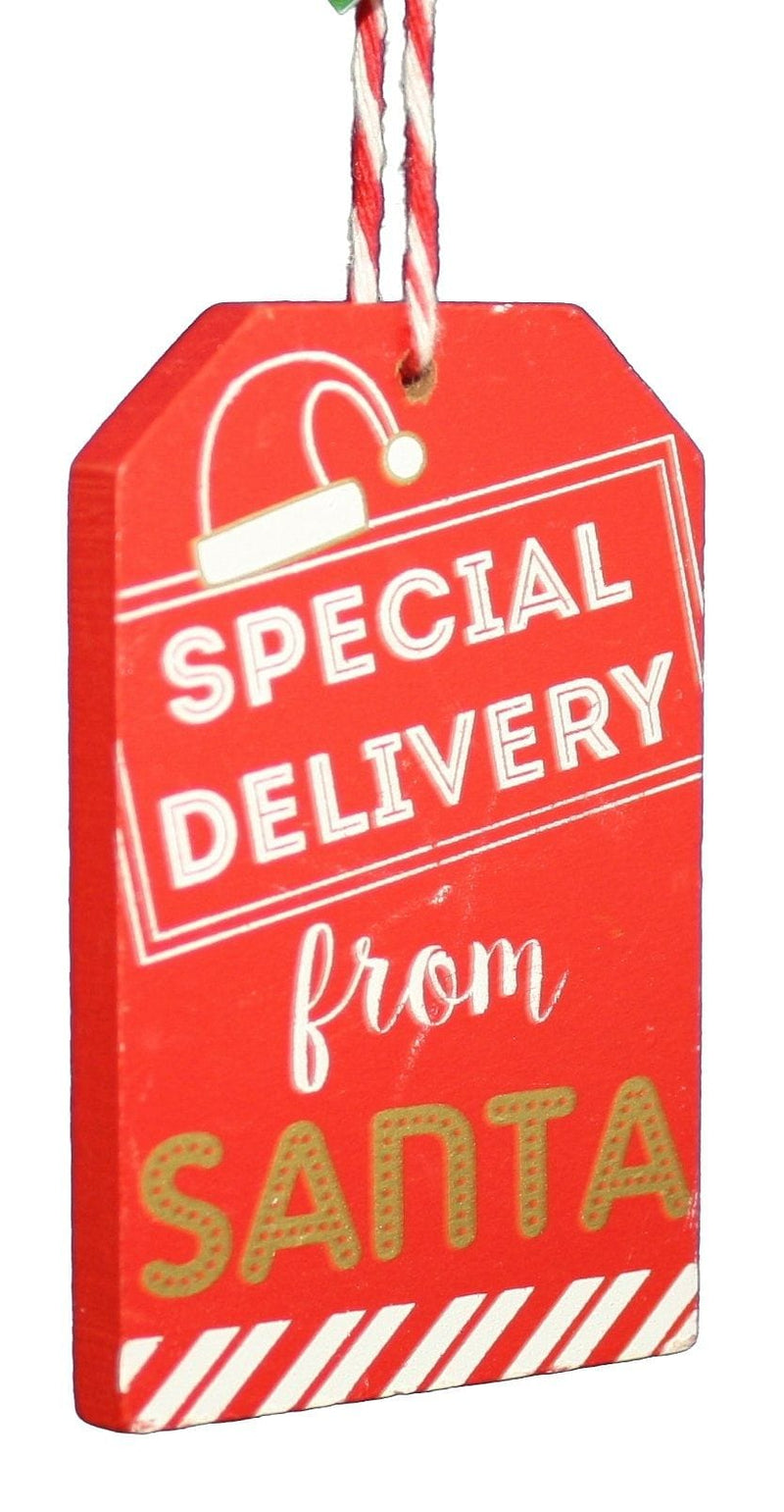Special Delivery Wood Gift Tags - Shelburne Country Store