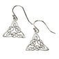 Silver Celtic Intricate Design Earrings - Shelburne Country Store