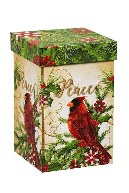Ceramic Travel Cup, 17 oz. with Gift Box - Peace Cardinal - Shelburne Country Store