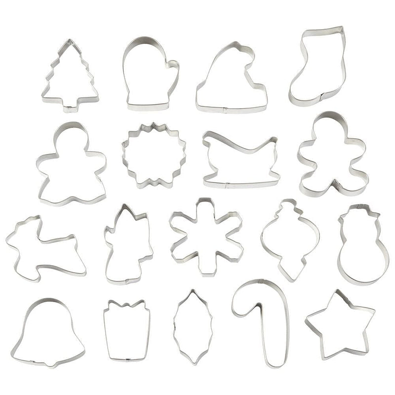 Holiday Metal Cookie Cutter Set - Shelburne Country Store