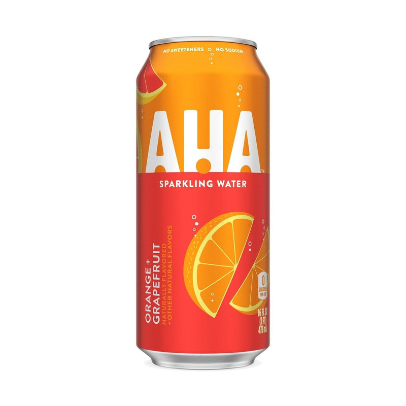 AHA Sparkling Water Orange Grapefruit - Shelburne Country Store