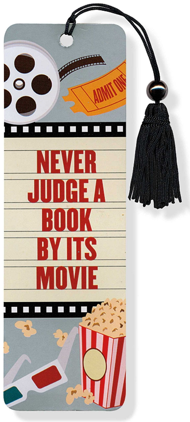 Never Judge A Book By Its Movie  Bookmark - Shelburne Country Store