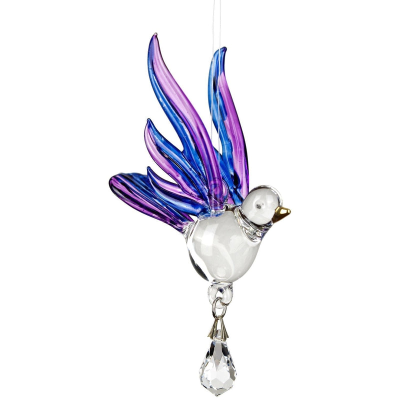 Fantasy Glass - Songbird - Purple - Shelburne Country Store