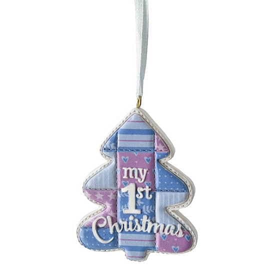 Tree Ornament - My First Christmas - Blue - Shelburne Country Store