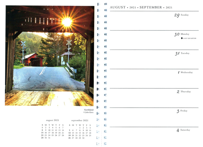 2021 Vermont Living Weekly Planner - Shelburne Country Store