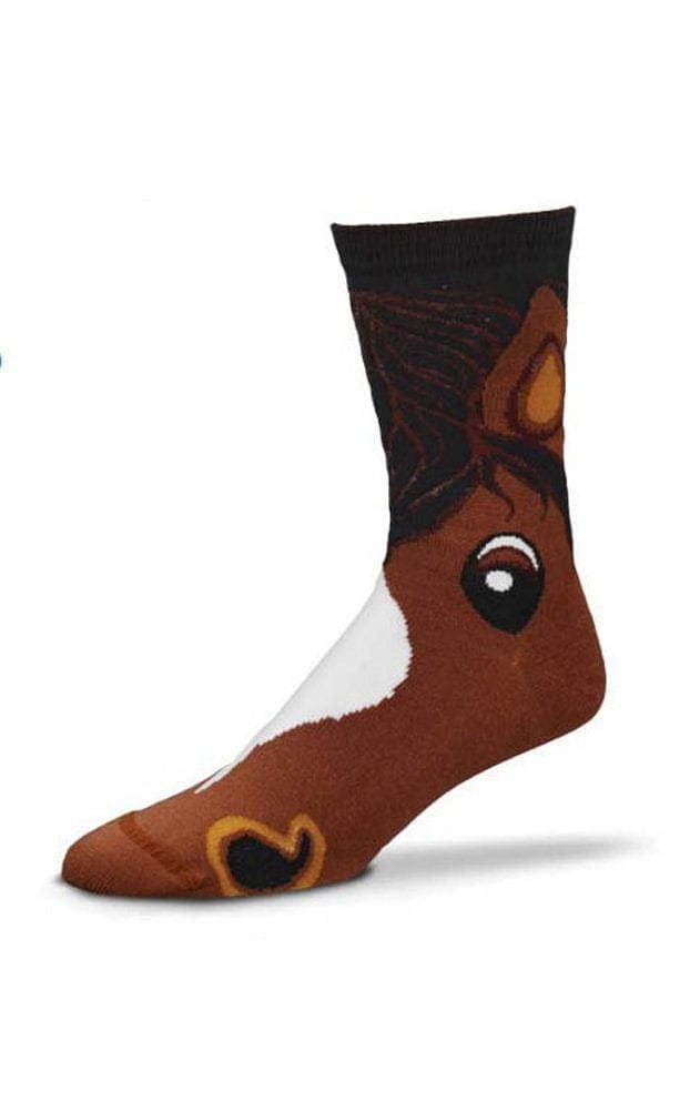 Cartoon Horse Socks - Medium - Shelburne Country Store