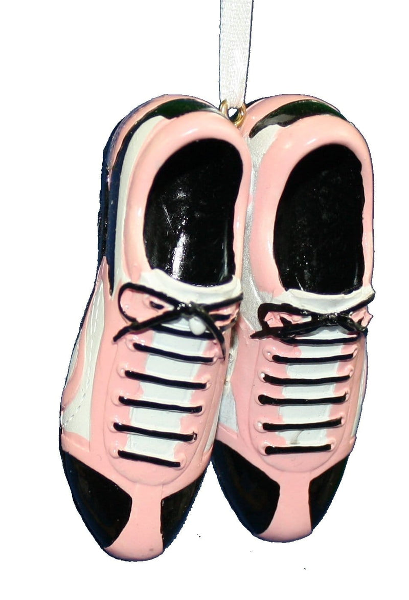 Resin Sneakers Ornament - Pink/Black - Shelburne Country Store