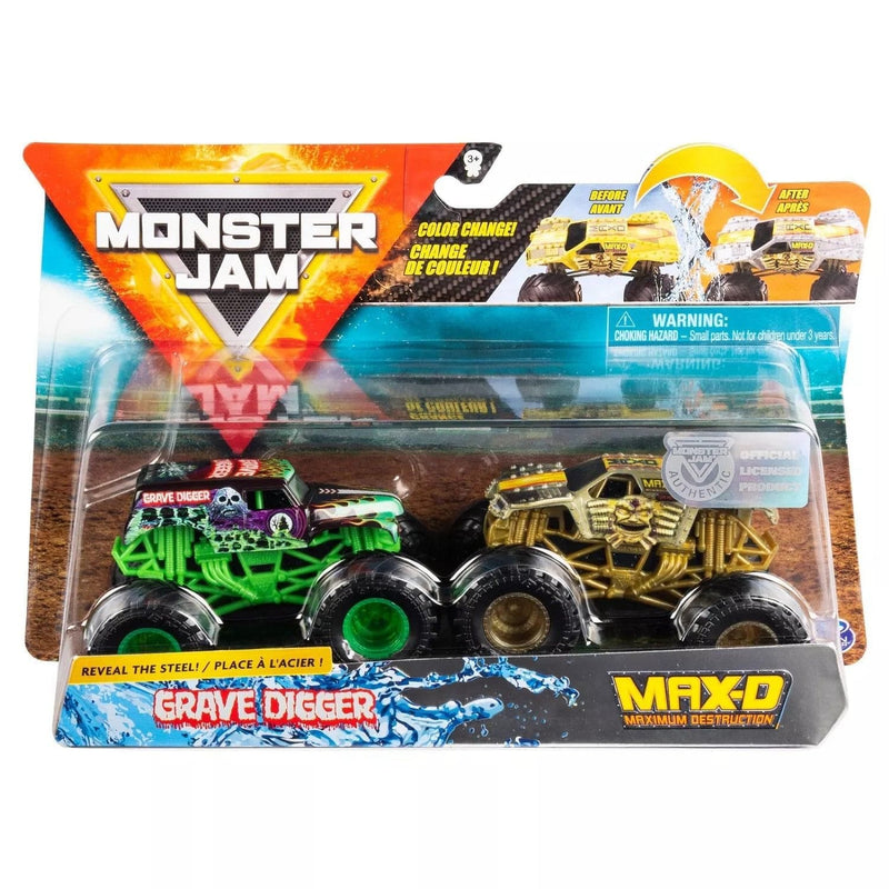 Monster Jam Color Change Truck - 2 Pack - - Shelburne Country Store