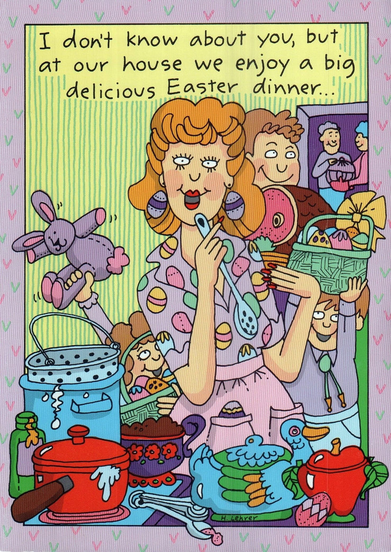 Easter Dinner Easter Card - Shelburne Country Store