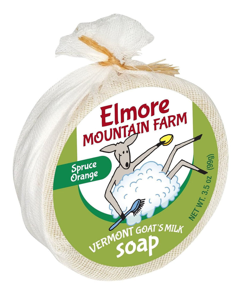 Elmore Mountain Farm Goat's Milk Soap - Spruce Orange - Shelburne Country Store