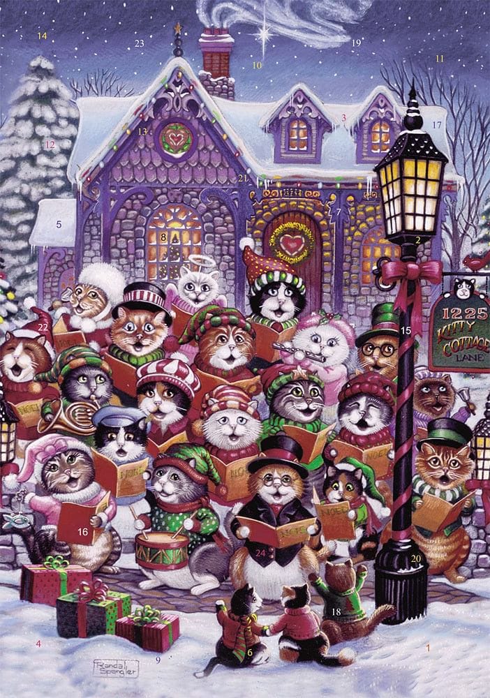 Purrfect Harmony Advent Calendar - Shelburne Country Store