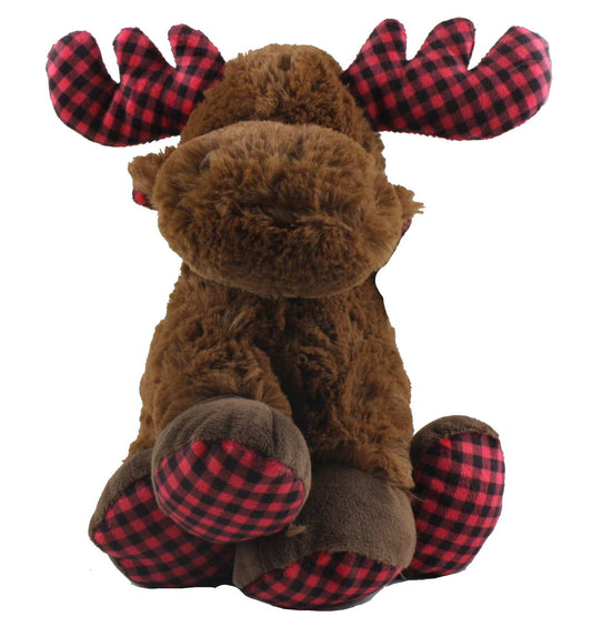 Loveable Moose, Plaid Ears and Feet - Shelburne Country Store
