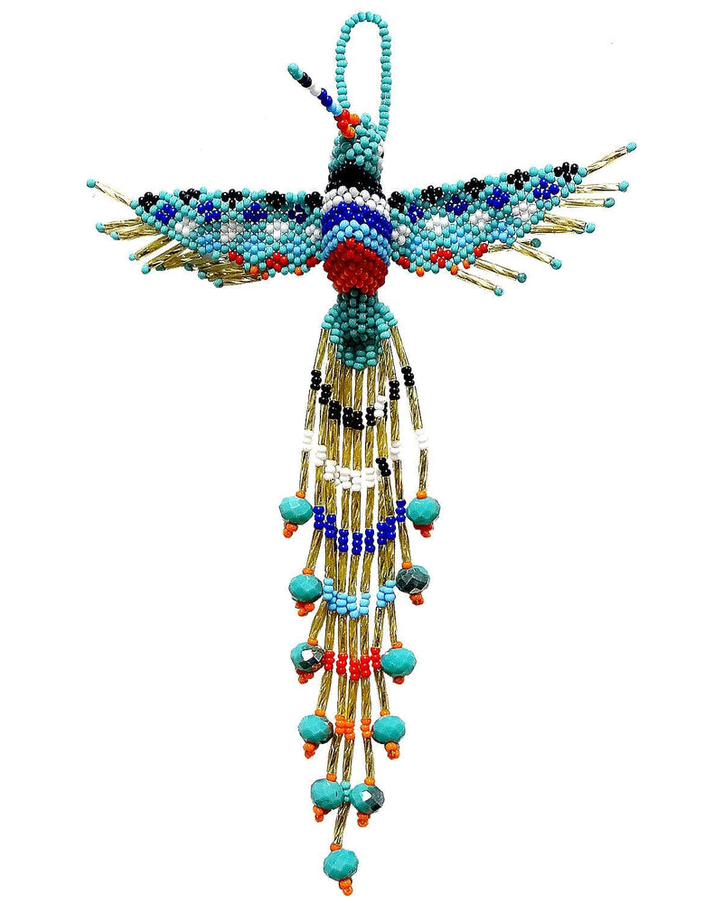 Seed Bead Hummingbird Ornament - Shelburne Country Store