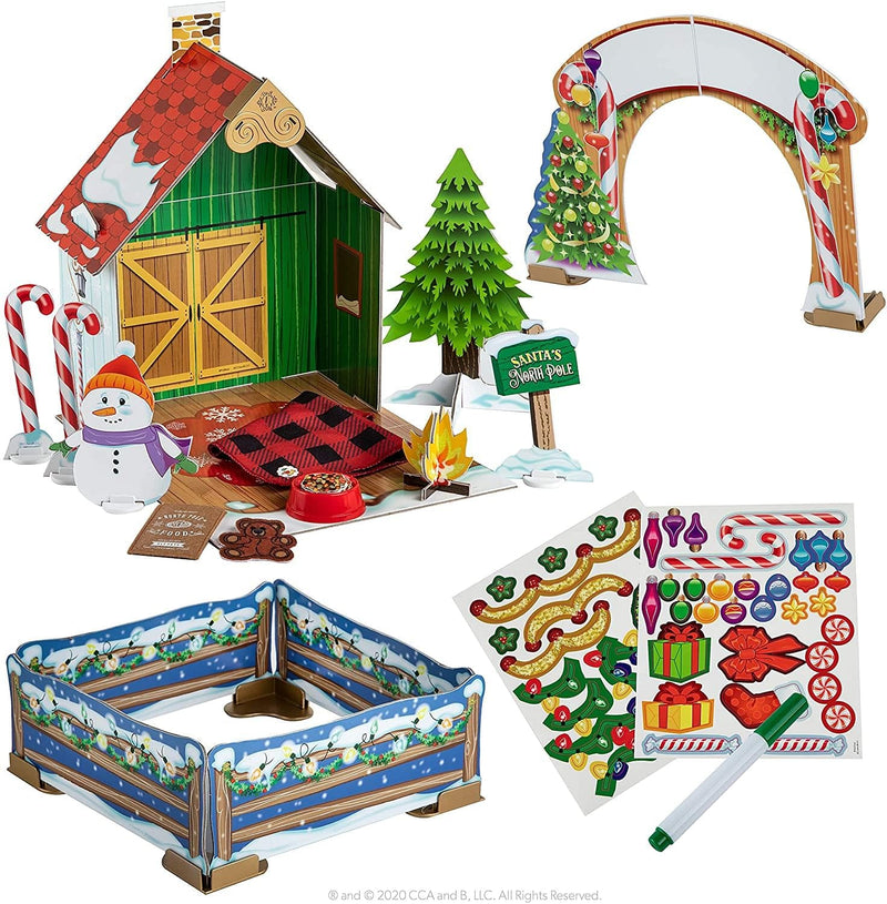 Elf on The Shelf Playset - Christmas Cabin - Shelburne Country Store