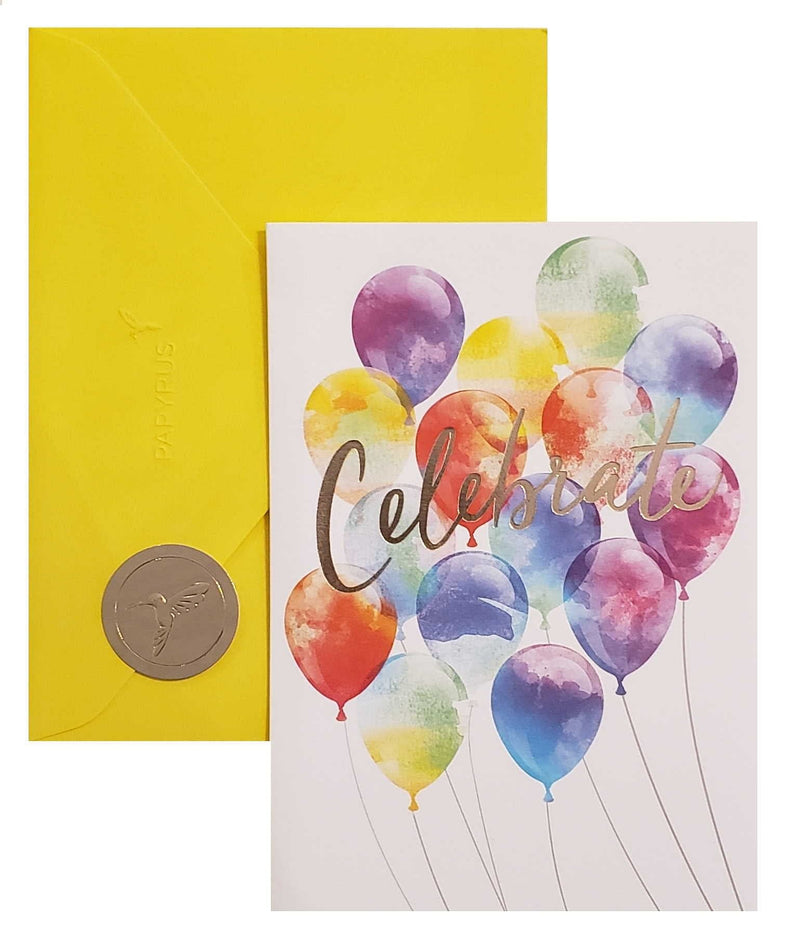 Balloons With Text - Birthday Card - Shelburne Country Store