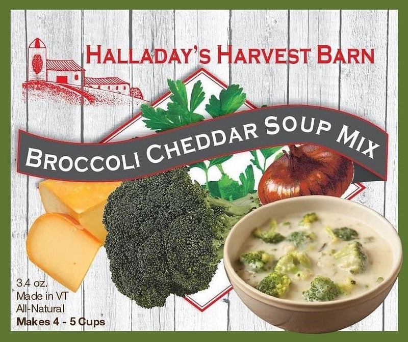 Halladays Broccoli Cheddar Soup - Shelburne Country Store