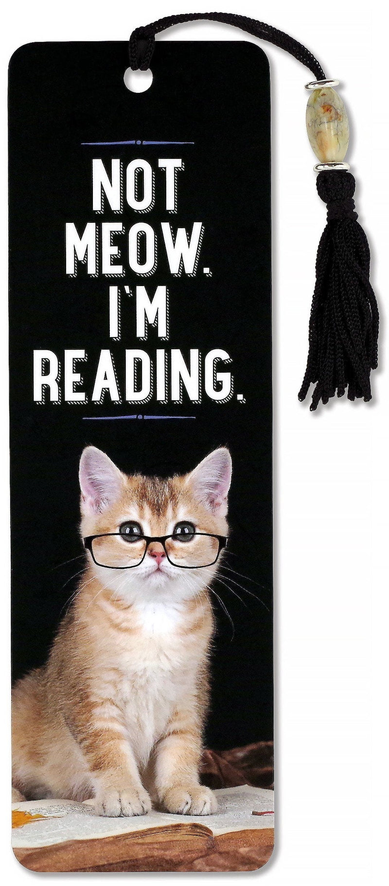 Not Meow I'm Reading  Bookmark - Shelburne Country Store