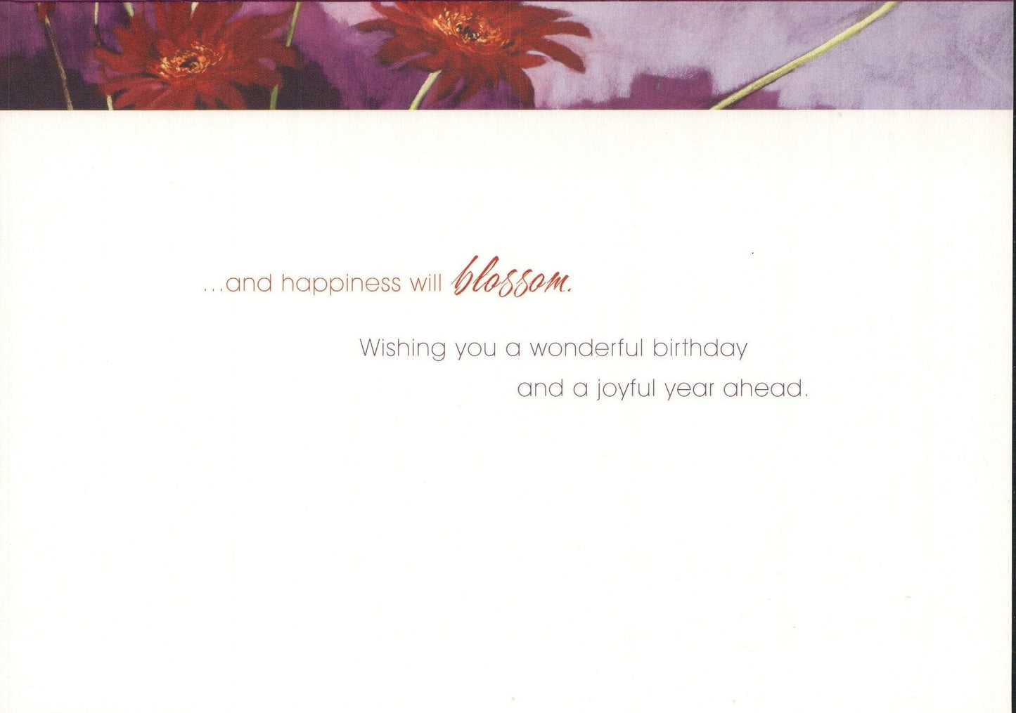 Birthday Card - Happiness Will Blossom - Shelburne Country Store
