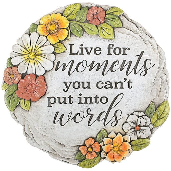 Live For Moments Garden Stone - Shelburne Country Store