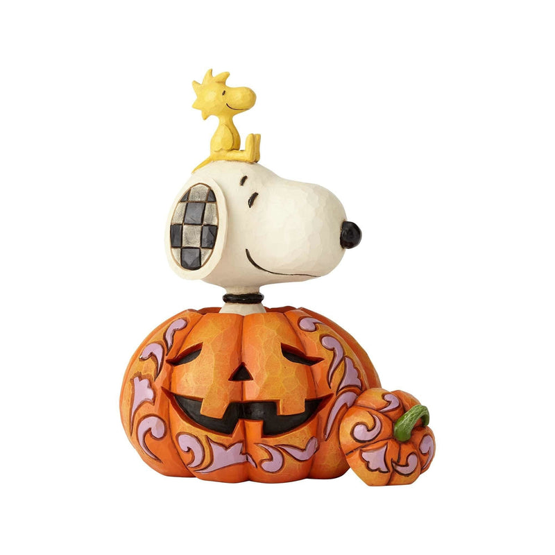 Snoopy and Woodstock waiting in a Pumpkin - Shelburne Country Store