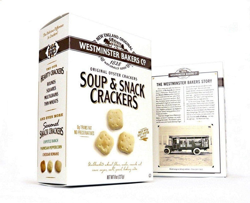 Westminster Oyster Crackers - - Shelburne Country Store