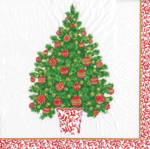 Decorated Tree - Napkin Luncheon - Shelburne Country Store