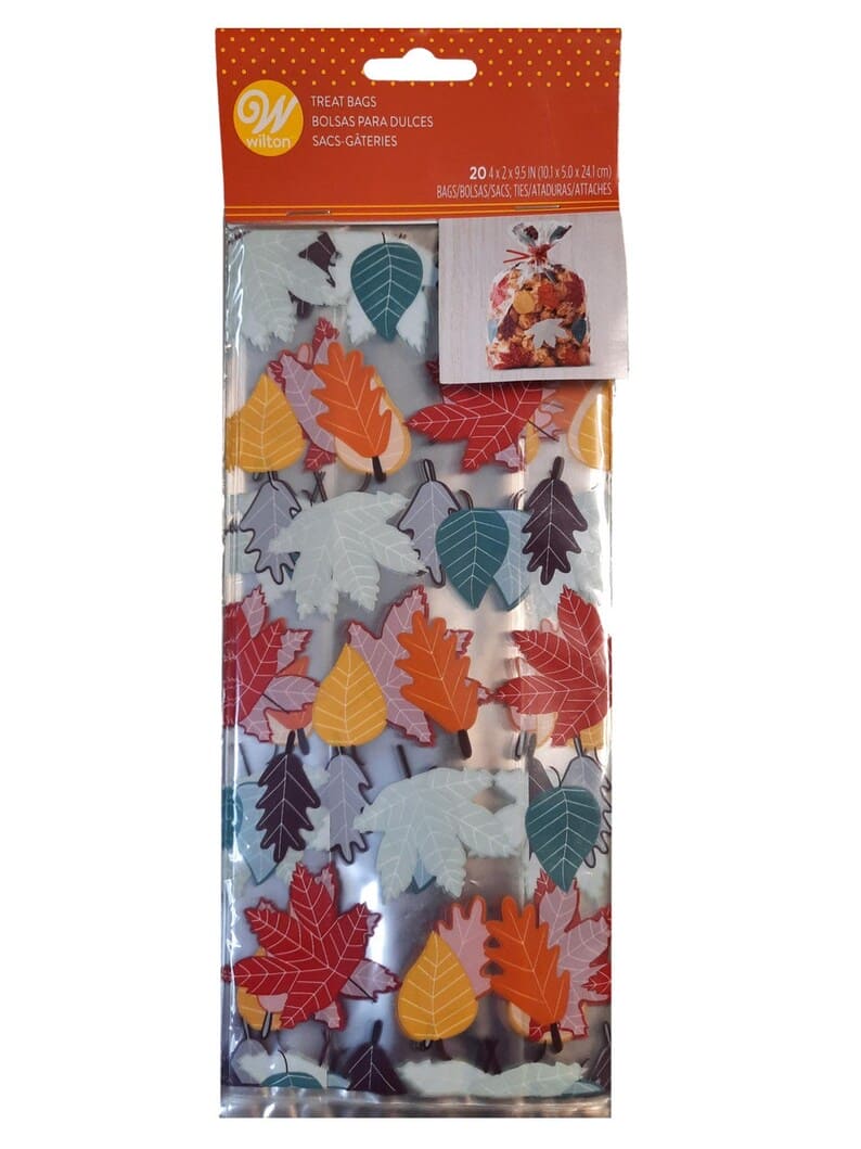 Autumn Leaves Treat Bag - 20 Count - Shelburne Country Store