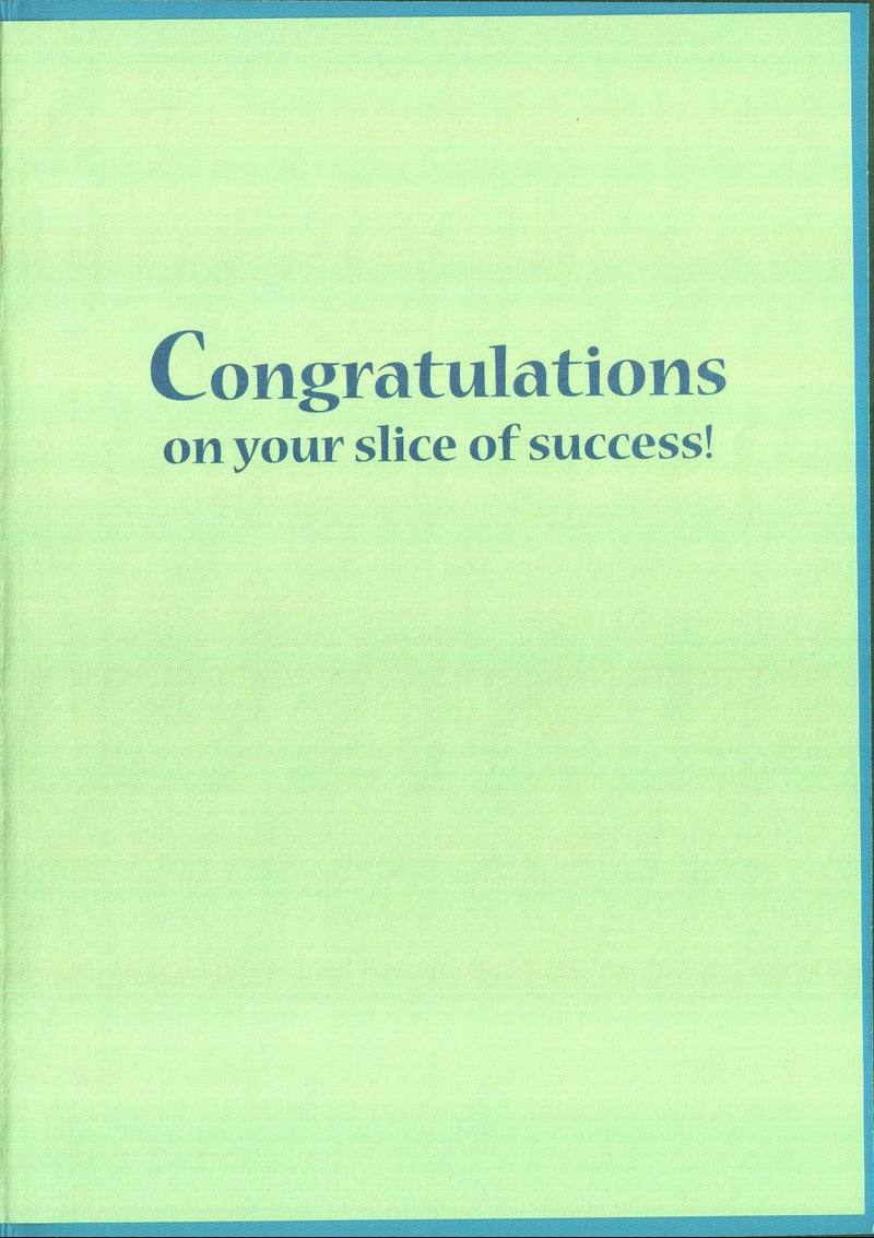 Graduation Card - Slice of Success - Shelburne Country Store
