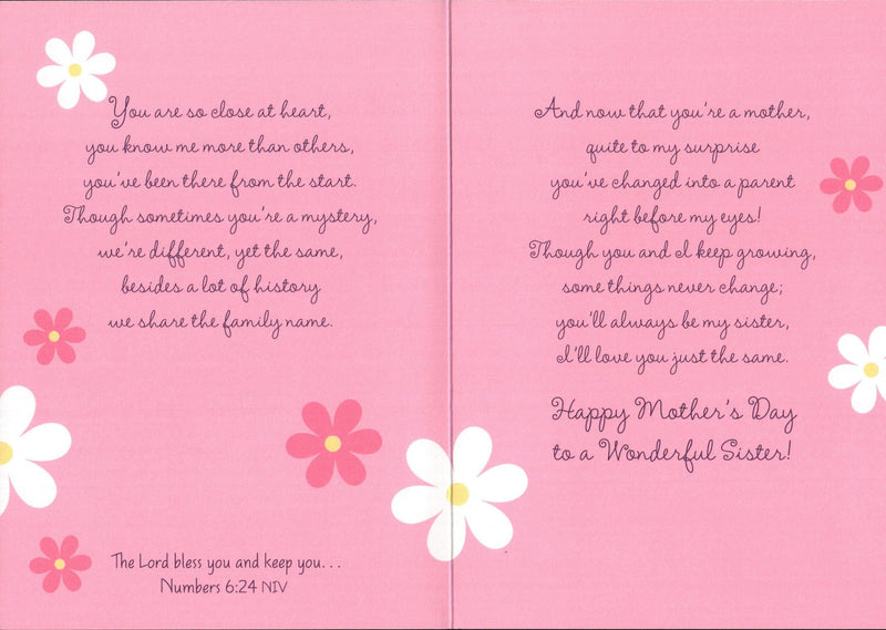 Mother's Day Card - Sister - Shelburne Country Store