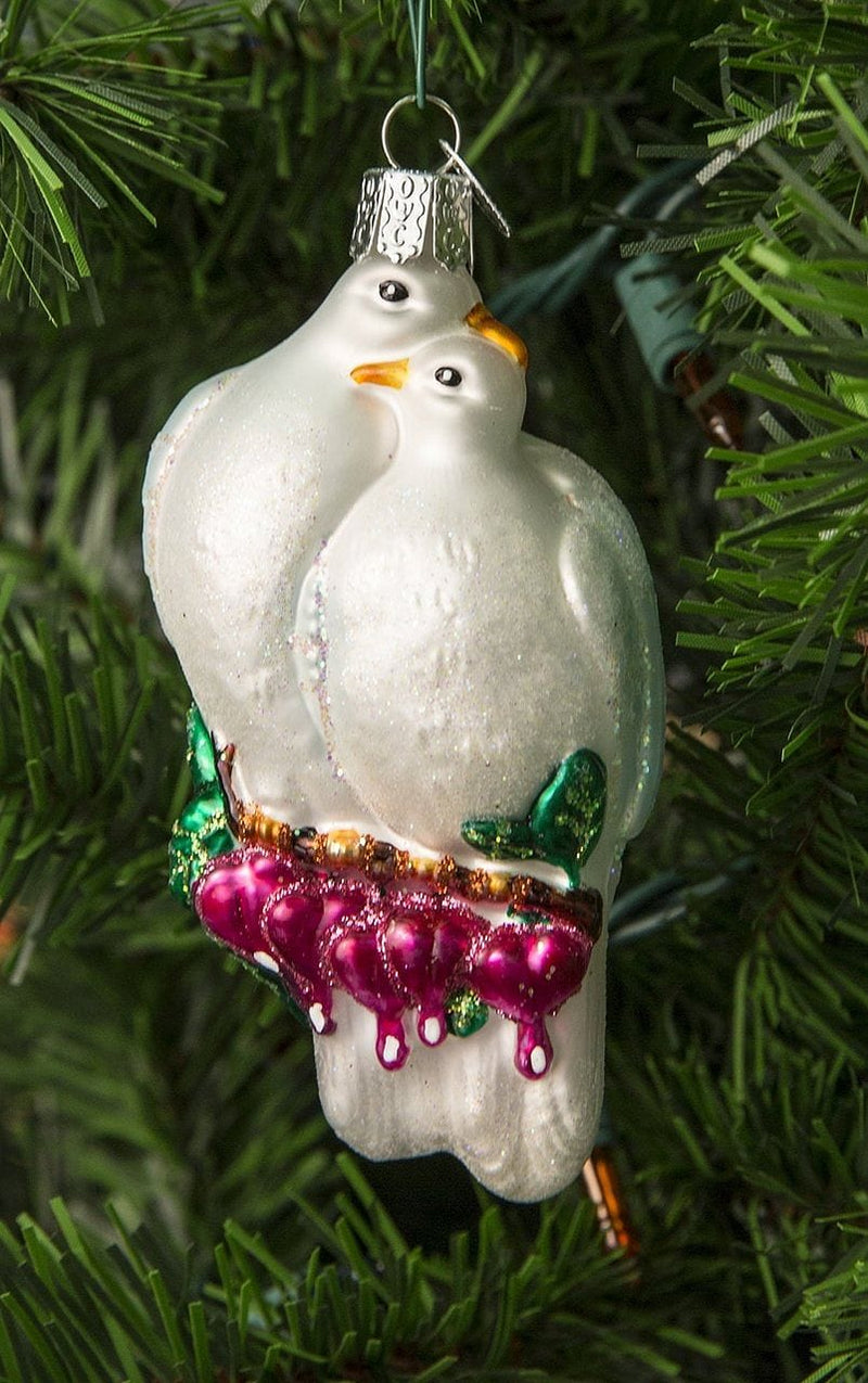 Old World Christmas Love Birds - Shelburne Country Store
