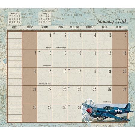 Vintage Travel 2 Year Planner - Shelburne Country Store