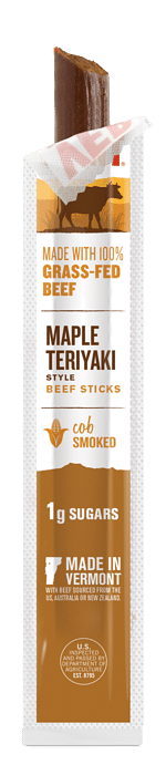 Vermont Smoke & Cure Grass Fed Beef Maple Teriyaki Sticks - Shelburne Country Store