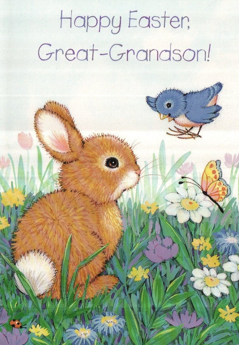 Great Grandson Easter Greeting Card - Shelburne Country Store