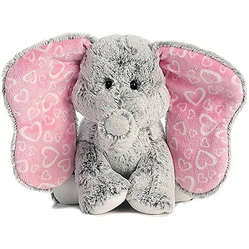 Lots Of Love Grey Elephant Plush - - Shelburne Country Store